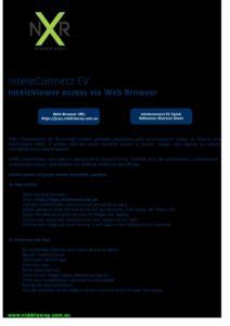 InteleConnect User Access .